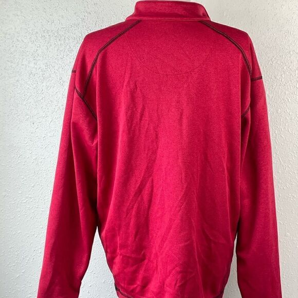 Pre-Owed Pebble Beach Mens Performance Golf Red Pullover Size M - Picture 4 of 6